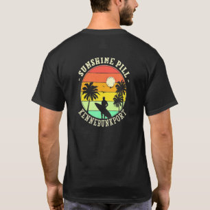 Sunshine Pill Kennebunkport Summer Maine Tropical T-Shirt