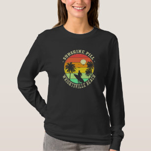 Sunshine Pill Wrightsville Beach Summer North Caro T-Shirt