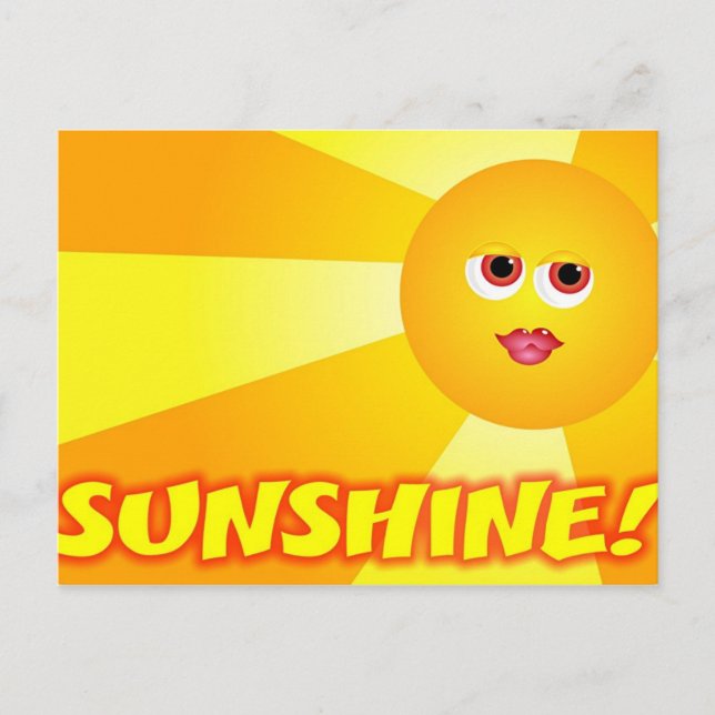 Sunshine Postcard (Front)
