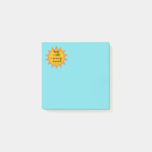 Sunshine Praise the Lord Post-it Notes