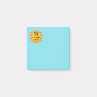 Sunshine Praise the Lord Post-it Notes