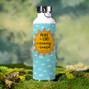 Sunshine Praise the Lord Water Bottle