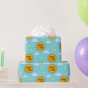 Sunshine Praise the Lord Wrapping Paper