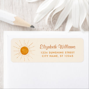 Sunshine Return Address