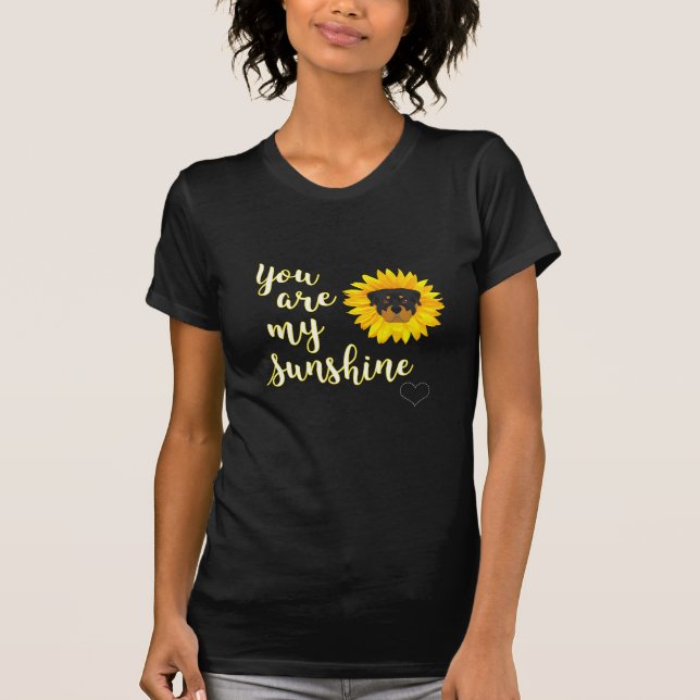 Sunshine Rottweiler T-Shirt (Front)