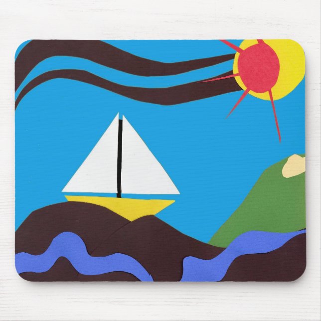 Sunshine Sailor Mouse Mouse Mat (Front)