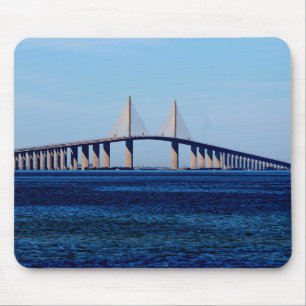 Sunshine Skyway Bridge Mouse Mat