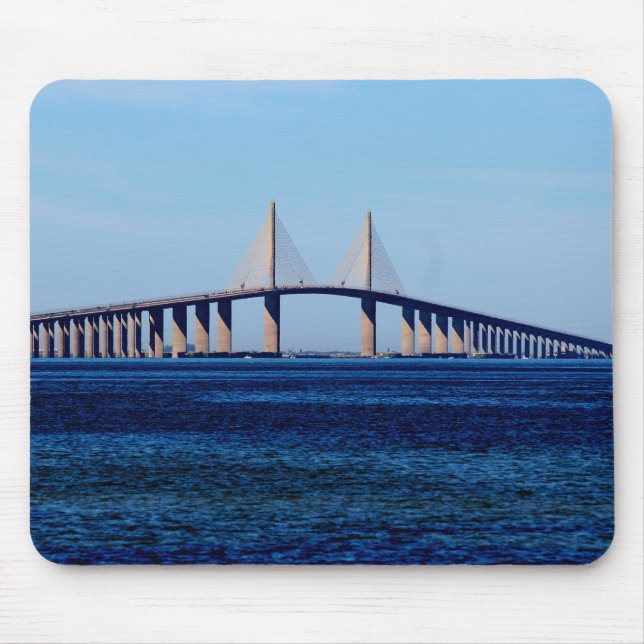 Sunshine Skyway Bridge Mouse Mat (Front)