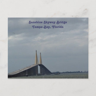 Sunshine Skyway Bridge Tampa Bay, FL. Post Card