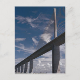 Sunshine Skyway Bridge, Tampa Bay, Florida, U.S.A. Postcard