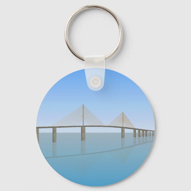 Sunshine Skyway Bridge: Tampa Bay: Key Ring (Front)