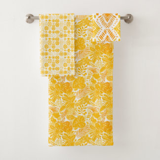 Sunshine Soak Towel Set: Brighten Up Your Bathroom