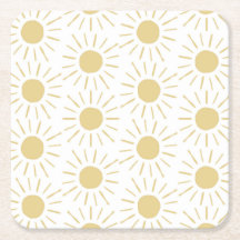 Sunshine square coaster