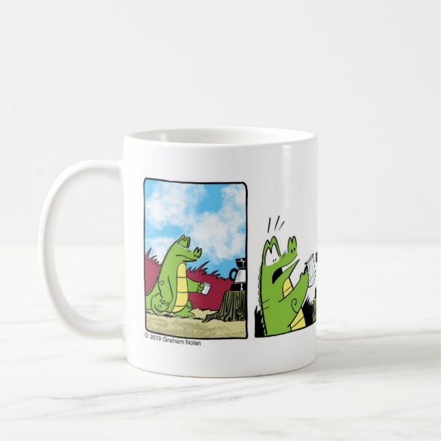 Sunshine State coffee mug: “The Coffee Thief” Coffee Mug (Left)