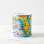Sunshine State - Florida Mug<br><div class="desc">Spectacular vintage postcard Florida Greeting. We've repurposed it on a mug! You can reposition it to add any personalisation you like or simply purchase the mug as is.</div>