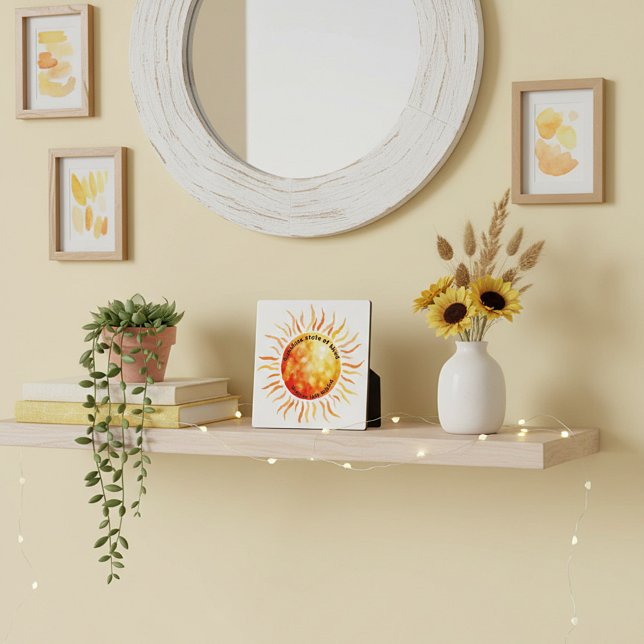 Sunshine state of Mind, Worries left behind Plaque (Creator Uploaded)