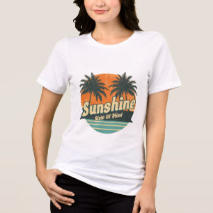 Sunshine State Tee, Retro Beach Vacation Shirt