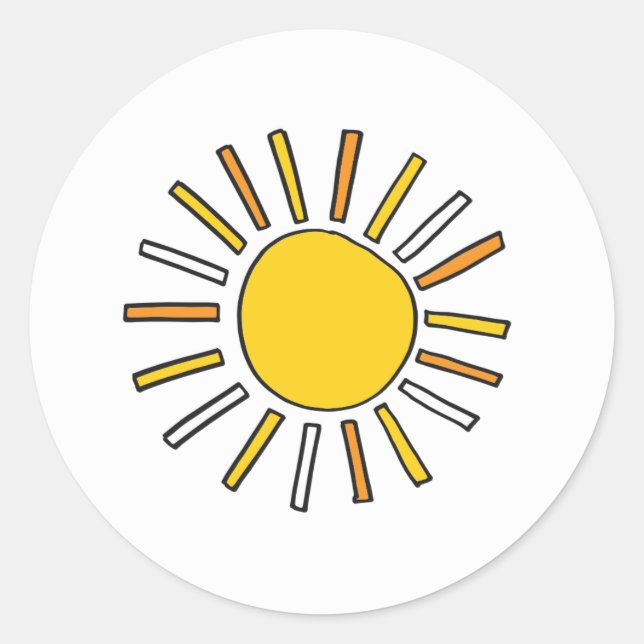 Sunshine sticker (Front)