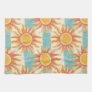 Sunshine & Stripes Tea Towel