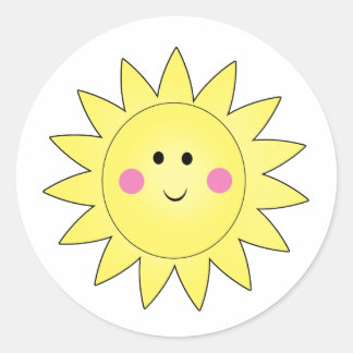 Sunshine Summer Stickers