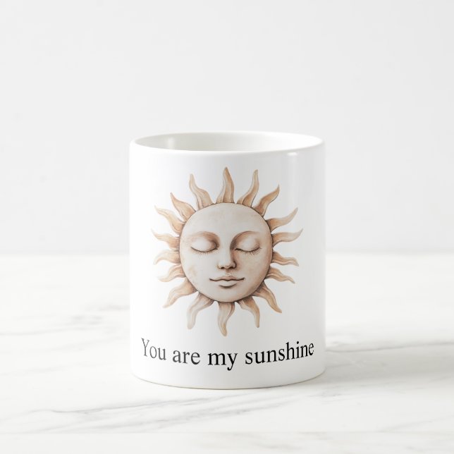 Sunshine Sun Coffee Mug (Center)