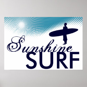sunshine surf poster