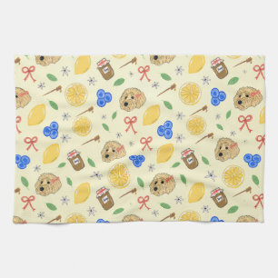 Sunshine Sweets Goldendoodle Kitchen Towel