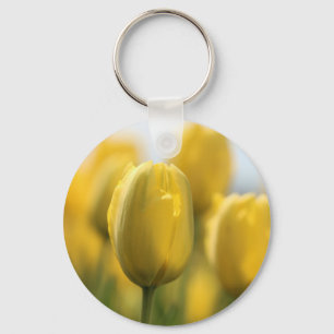 Sunshine tulips key ring