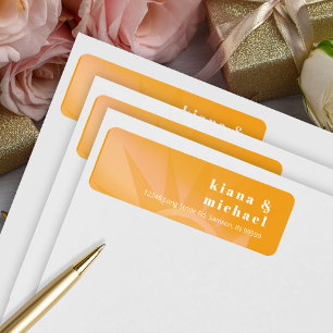 Sunshine Typography Wedding Marigold ID1048