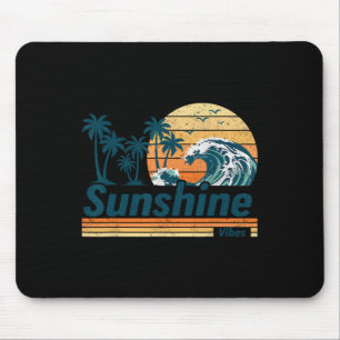 Sunshine Vibes Group Matching Family Vacation Summ Mouse Mat