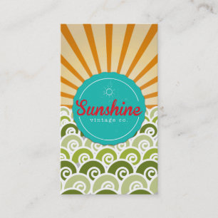 Sunshine Vintage Company Business Card