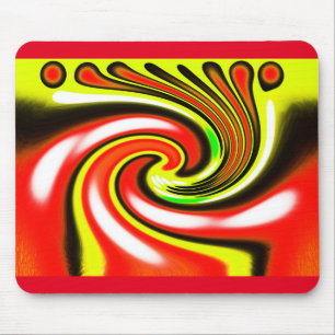 Sunshine wave art mouse mat