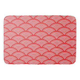 sunshine wave bath mat