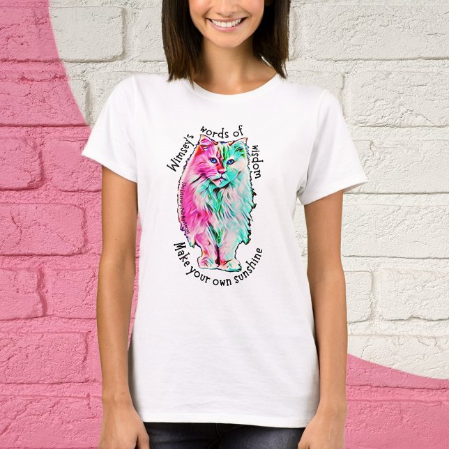 Sunshine Wimsey's Words of Wisdom Women's T-Shirt (Creator Uploaded)
