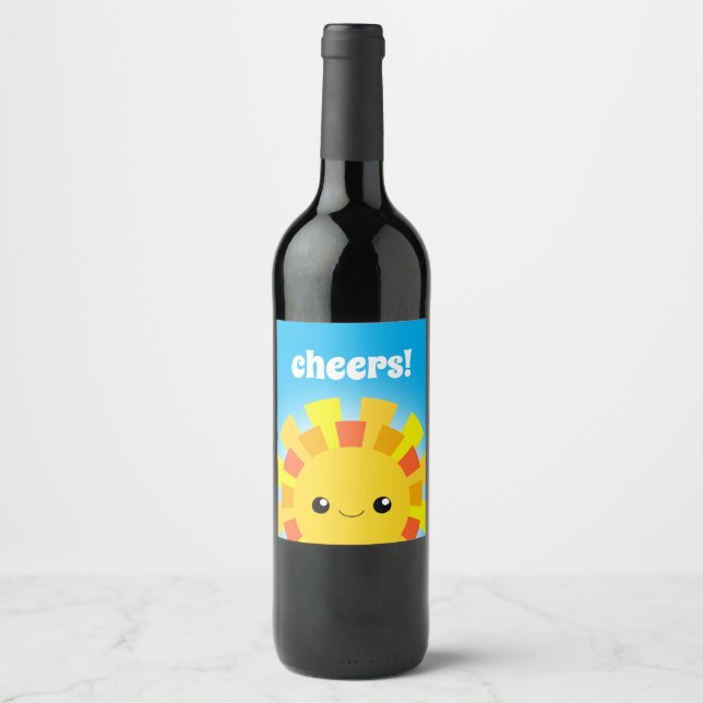 Sunshine Wine Label (Front)