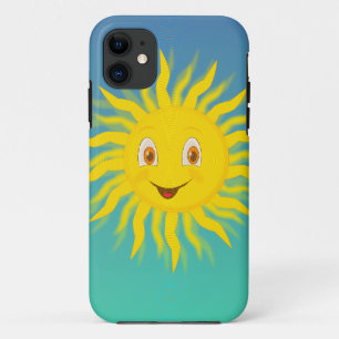 Sunshine With Circular Lines iPhone 11 Case