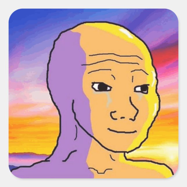 Sunshine Wojak stickers (Front)