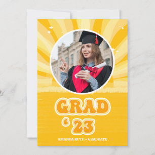 Sunshine Yellow Grad Announcement
