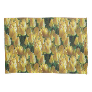 Sunshine Yellow Tulips Pillowcase