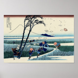 Sunshu Ejiri, Hokusai Poster
