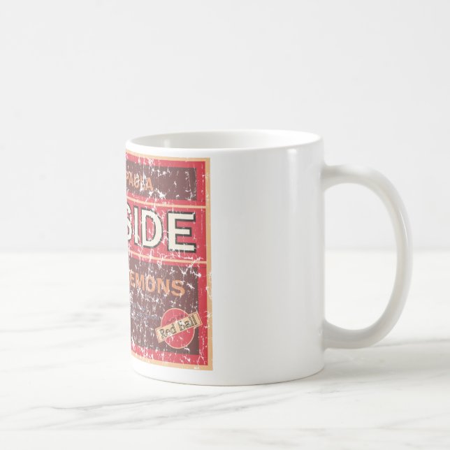 Sunside - distressed coffee mug (Right)