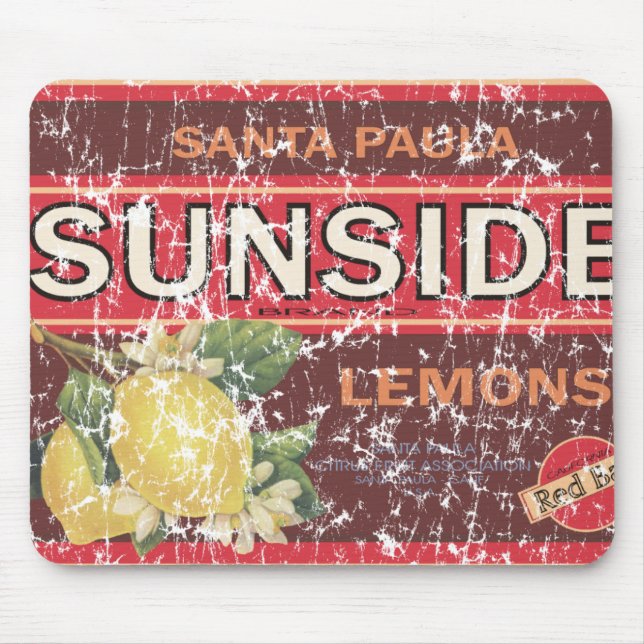 Sunside - distressed mouse mat (Front)