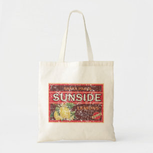 Sunside - distressed tote bag