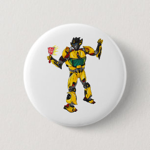 Sunstreaker Transformers Design Sticker 6 Cm Round Badge