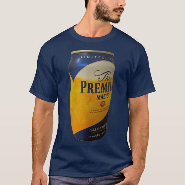 Suntory Premium Malts Japanesr Beer T-Shirt (Front)