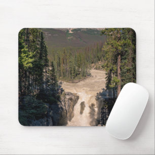 Sunwapta Falls, Canadian Waterfall Photography Mouse Mat