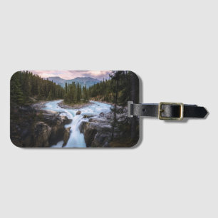 Sunwapta Falls Jasper National Park Luggage Tag