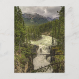 Sunwapta Falls Postcard