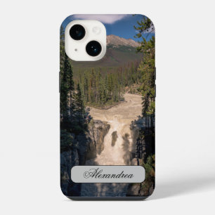 Sunwapta Falls, Waterfall Photography iPhone 14 Case