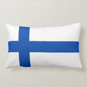 Suomen Lippu - The Flag of Finland Lumbar Cushion